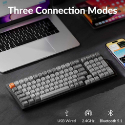 کیبورد مخصوص بازی کیکرون مدل K4 Max RGB Red Switch