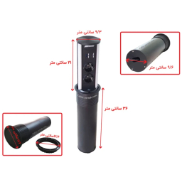 پریز توکار ملونی مدل 10066