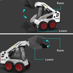 ماشین بازی کنترلی دبل ای مدل RC Steer Loader کد E594