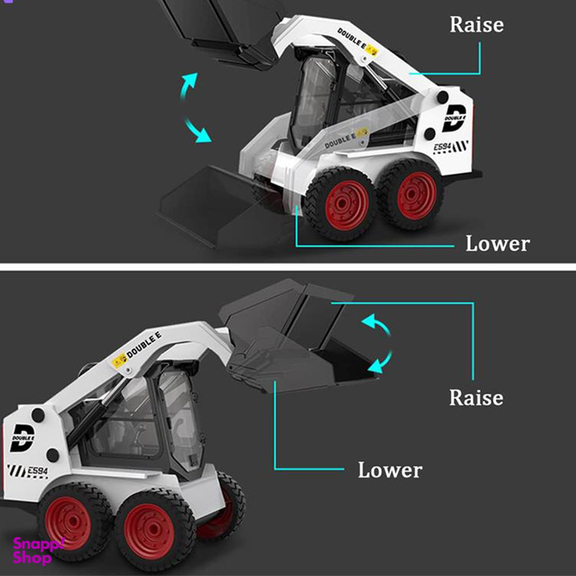 ماشین بازی کنترلی دبل ای مدل RC Steer Loader کد E594