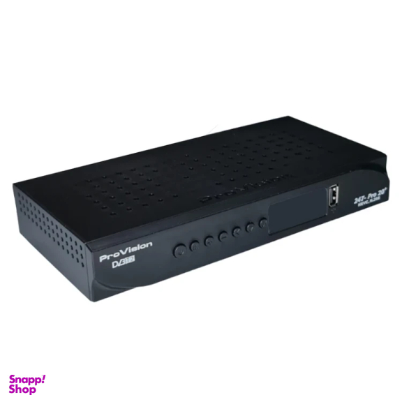 گیرنده دیجیتال پروویژن کد Pro20_247 به همراه آنتن رومیزی