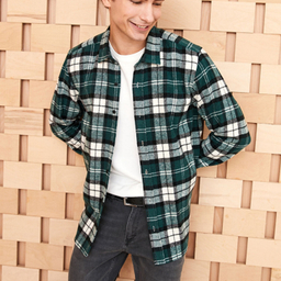 پیراهن آستین بلند مردانه ال سی وایکیکی مدل charpo0