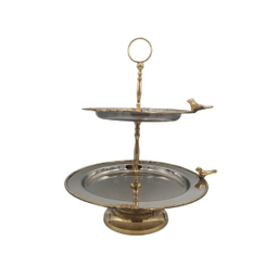 شیرینی خوری برنجی مدل گنجشک کد 88505