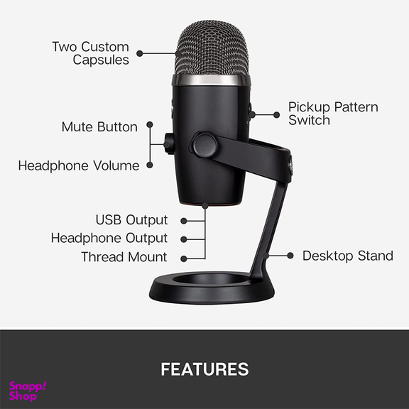 میکروفون دسکتاپ بلو مدل Blue Yeti