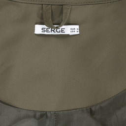 بارانی زنانه سرژه مدل 228152 رنگ سبز