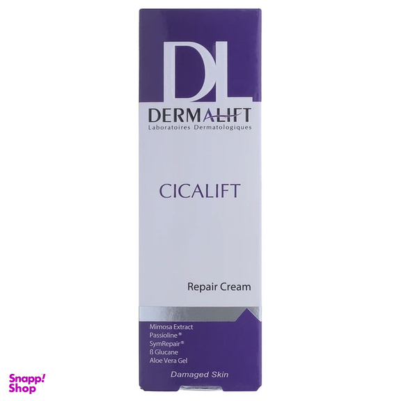 کرم ترمیم کننده پوست درمالیفت مدل Cicalift حجم 30 میلی لیتر