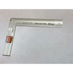 گونیا نجاری وان اکشن مدل تراز دار کد YP-ONE ACTION-25CM-TARAZDAR سایز 25 سانتی متر
