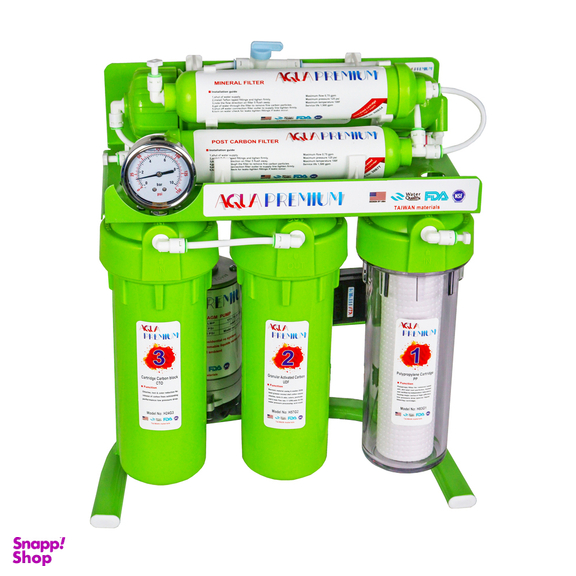 دستگاه تصفیه آب خانگی آکواپرمیوم مدل A6RO6-GR-TP