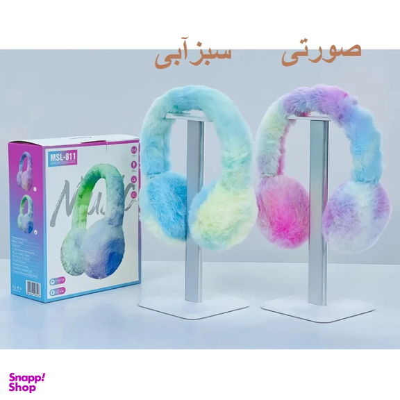 هدفون بی سیم بلوتوثی طرح خرس مدل MSL-811