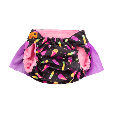 پوشک سگ تادو طرح ماده دامنی کد 1126 سایز S