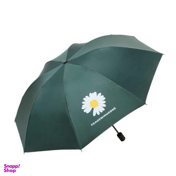 چتر دو لایه پارچه ای طرح گل