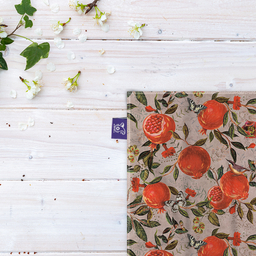 کاغذ کادو ترمه طراحان ایده مدل انار و پروانه یلدا کد cfp2091