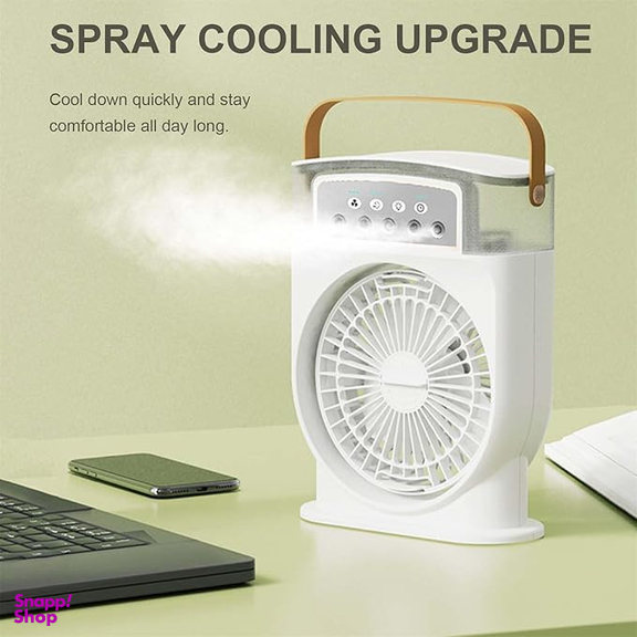 پنکه شارژی مدل Mini Portable Cooling Fan ظرفیت 1500 میلی آمپر ساعت