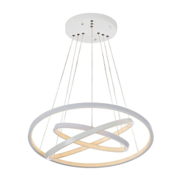 لوستر چشمه نور مدل مدرن 3 حلقه کد L6345