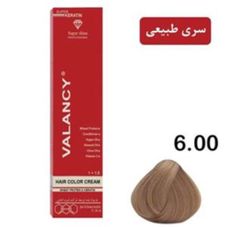 رنگ مو والانسی شماره 6.00 رنگ بلوند تیره قوی حجم 100 میلی لیتر