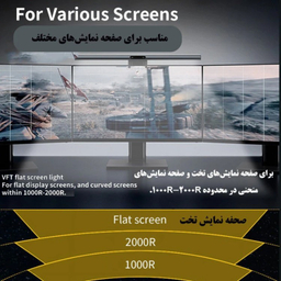 چراغ LED بالای مانیتور ریمکس مدل E910