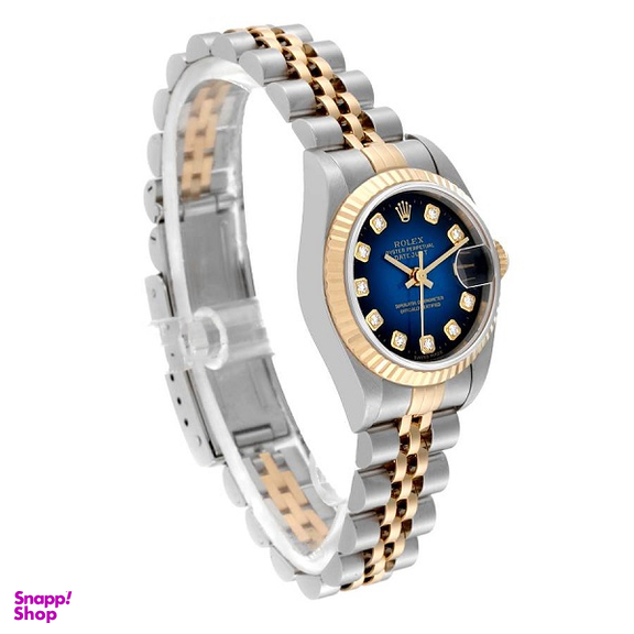 ساعت عقربه ای زنانه طرح رولکس مدل Datejust کد 000023