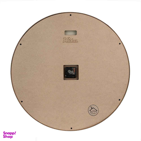 ساعت دیواری چوبی هم آدیس مدل کیتا رویال کد CKS 616-C60