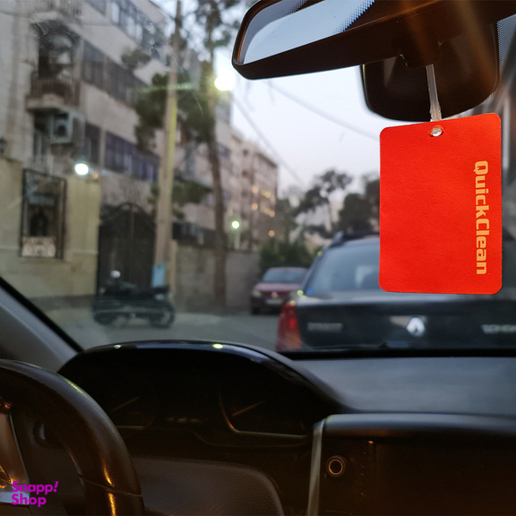 خوشبوکننده هوا خودرو کوئیک کلین مدل کارتی