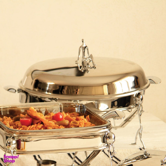 سوفله خوری سالی نو مدل آدمک استیل کد 3009-SS