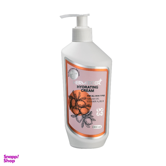 کرم آبرسان هرمودر مدل ARGAN OIL حجم 300 میلی‌ لیتر