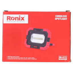 نورافکن کتابی شارژی 3.7 ولت 900 لومن رونیکس مدل 4273