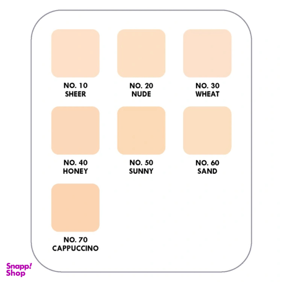 کرم پودر لیدو شماره 10