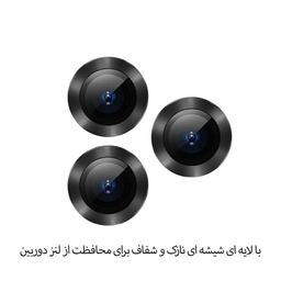 محافظ لنز دوربین بوف مدل ClrFilm مناسب برای گوشی موبایل اپل Iphone 12 Pro Max
