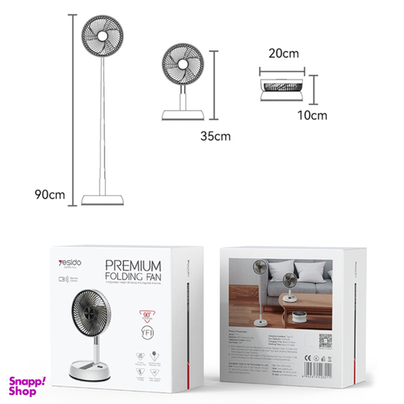 مینی پنکه رو میزی یسیدو مدل YF11