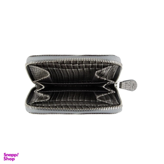 کیف پول چرم کروکو مدل Ema