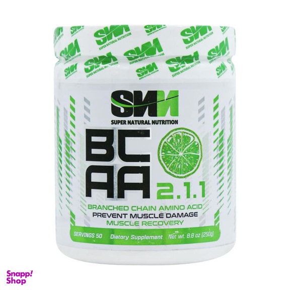 پودر BCAA اس ان ان سوپر نچرال وزن 250 گرم