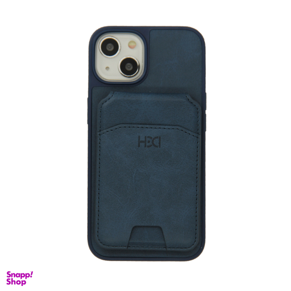 قاب گوشی موبایل اچ دی دی کدی مدل چرم مگسیف مناسب اپل iPhone 13 به همراه جاکارتی