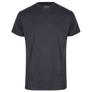 تیشرت آستین کوتاه مردانه کانتکس مدل 249012556 رنگ نوک مدادی