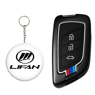 کاور ریموت و سوییچ خودرو کالانیکس مدل COV-820-100240 طرح فلزی مناسب لیفان 820