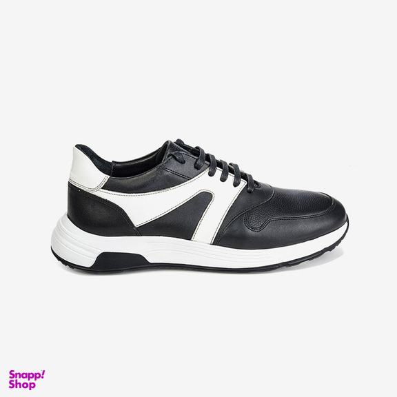 کفش مردانه چرم مشهد مدل J6187 رنگ مشکی