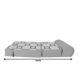 مبل تختخواب شو یک نفره نوپه هوم مدل تشک شو طرح مینیمال کد M1106