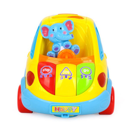 بازی آموزشی هولا مدل ماشین موزیکال با اشکال هندسی فیلی