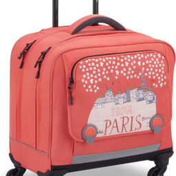 کیف چرخ دار دلسی مدل مدرسه ای کد 339145219