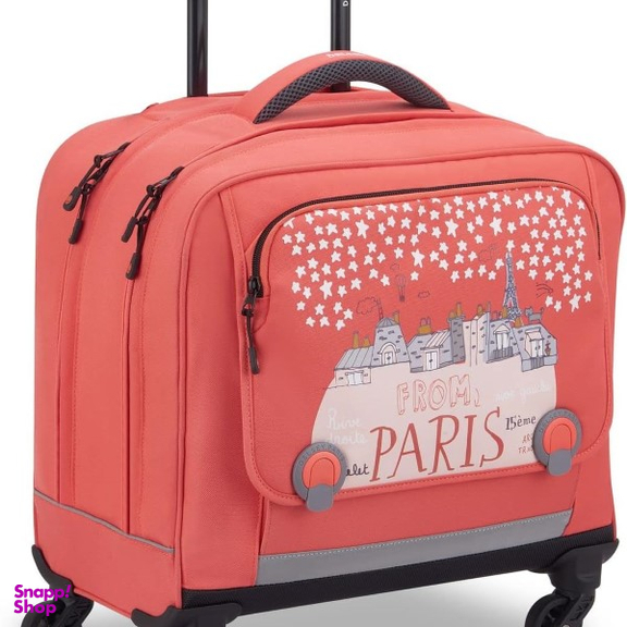 کیف چرخ دار دلسی مدل مدرسه ای کد 339145219