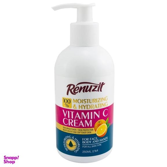 کرم مرطوب کننده رینوزیت مدل Vitamin C حجم 250 میلی لیتر