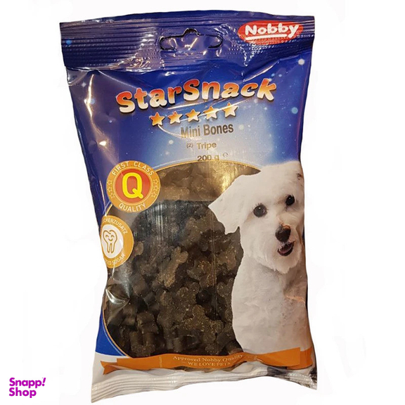 تشویقی سگ نوبی مدل TRIPE طعم گوشت گوسفند و سیرابی وزن 200 گرم