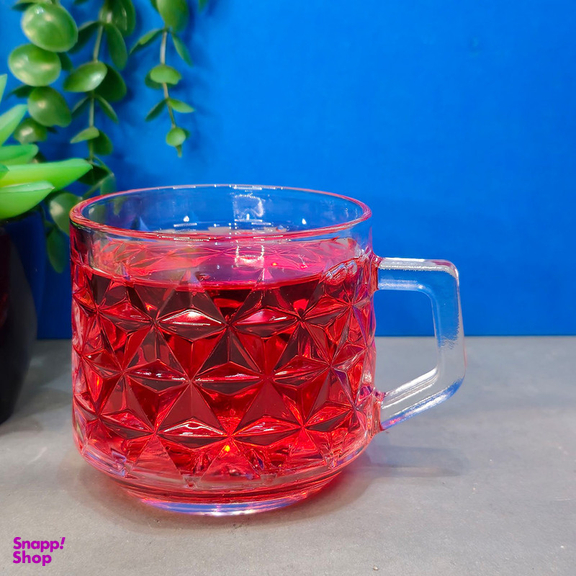 لیوان شیشه و بلور اصفهان مدل الیکا مجموعه 6 عددی