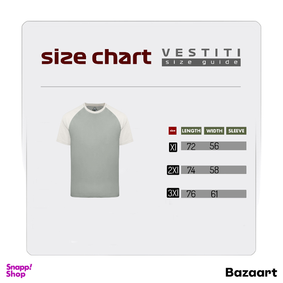تیشرت مردانه وستیتی مدل Reglan100 رنگ سبز