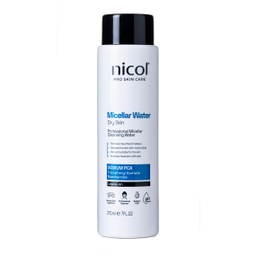 میسلار واتر نیکول مدل DRY SKIN مناسب پوست خشک حجم 210 میلی لیتر