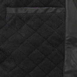 کاپشن مردانه والیانت استایل مدل کمرکش رنگ مشکی