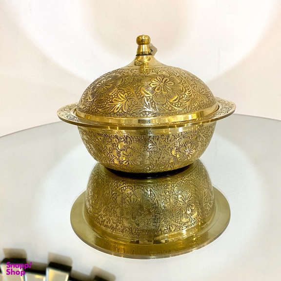 قندان برنجی مدل 190007