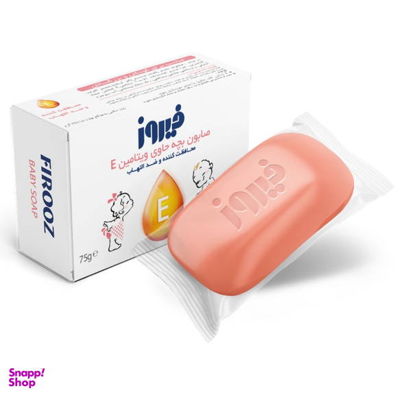 صابون بچه فیروز مدل پروتئینه وزن 75 گرم