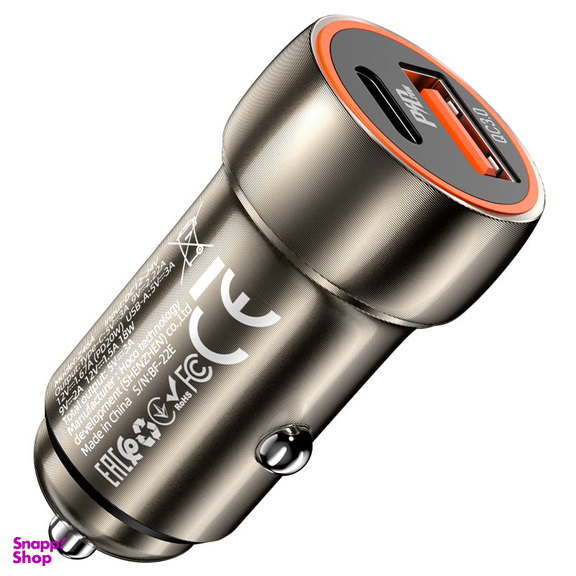 شارژر فندکی 20 وات هوکو مدل Z46A USB QC3.0 PD20W