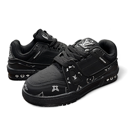 کتانی مردانه طرح لویی ویتون کد LV 2 رنگ مشکی