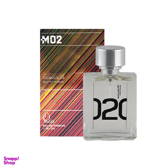 ادوپرفیوم مردانه هلثی دیزاین مدل ملکول 02 حجم 30 میلی لیتر